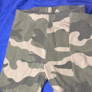 Camouflage shorts for toddlers